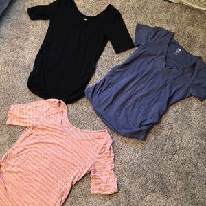 Bundle Old Navy Maternity shirts